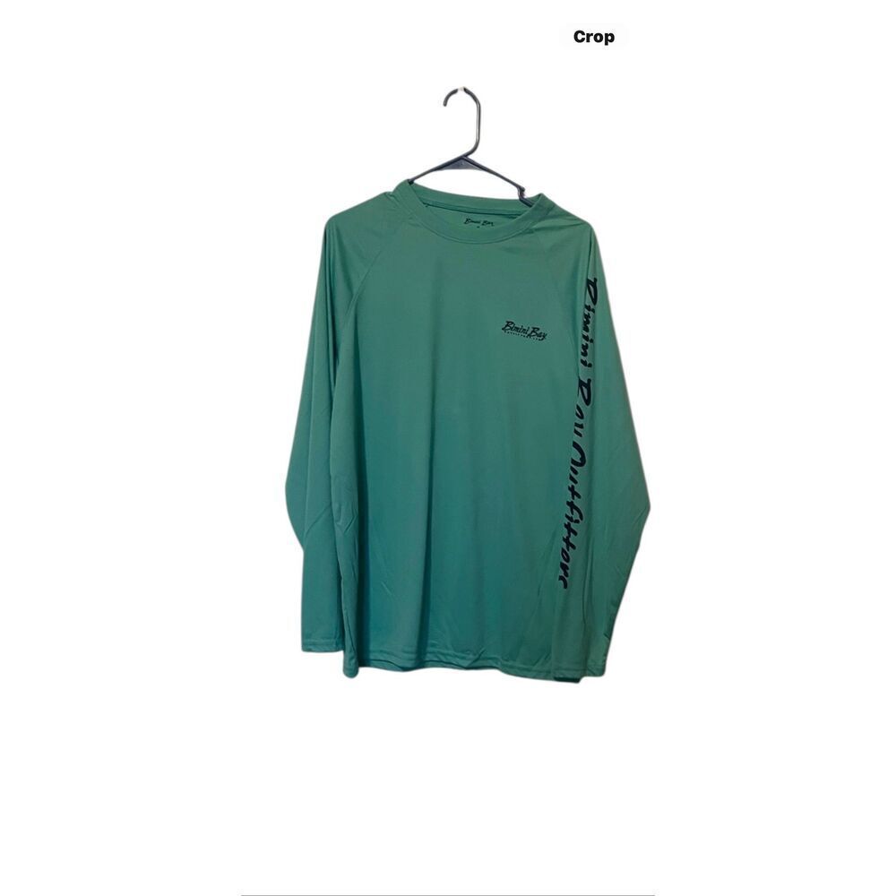 NWT Bimini Bay Outfitters Mens Tarpoon 2 Aquatic Hook Long Sleeve T-Shirt Medium